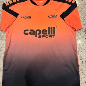 Capelli Sport Vibrant Orange and Black Jersey